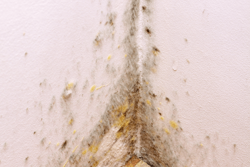 smear marks on walls