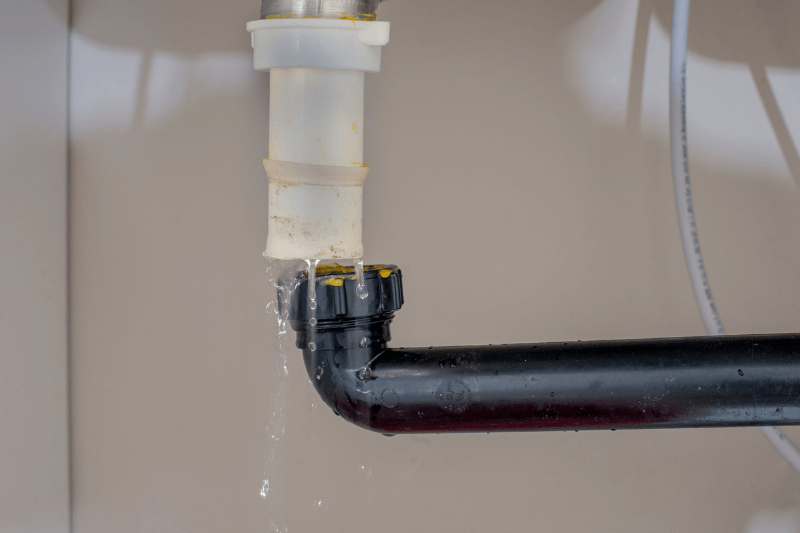 leaking pipe - How to protect your home from termite damage