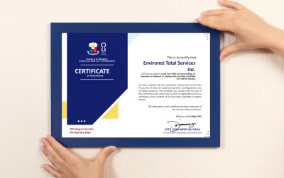 Environet Received Certificate and Seal of Registration from NPC