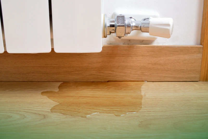 Address Moisture Issues leaking faucet