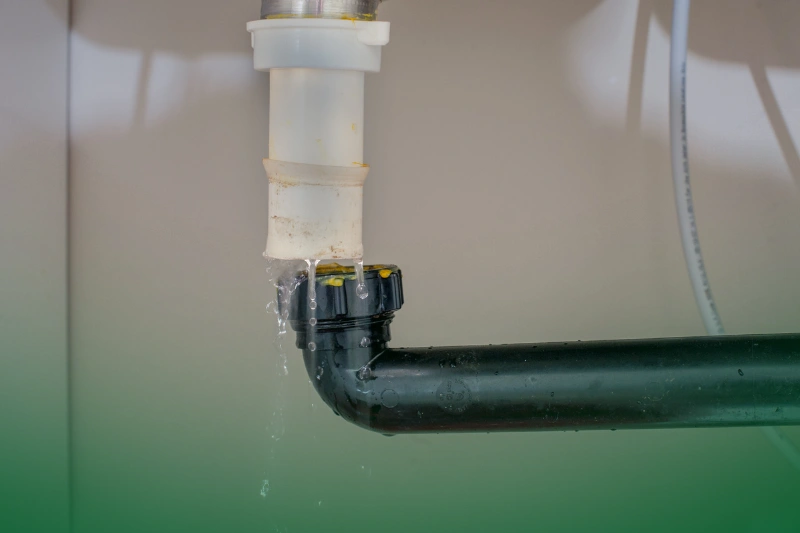 Eliminate Moisture Sources leaking pipe - How to protect your home from termite damage
