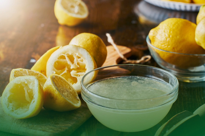 Lemon Freshness a bowl full of freshly squeezed lemon - Natural Ways to Get Rid of Ants