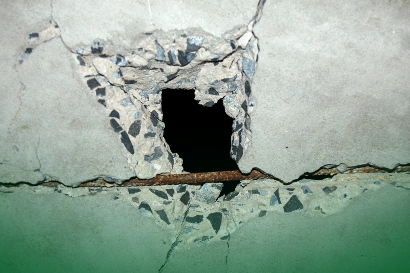 Seal Entry Points wall hole