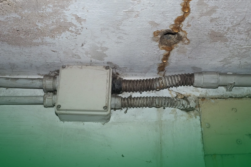 Warmth and Shelter damage caused by dampness and moisture on wall