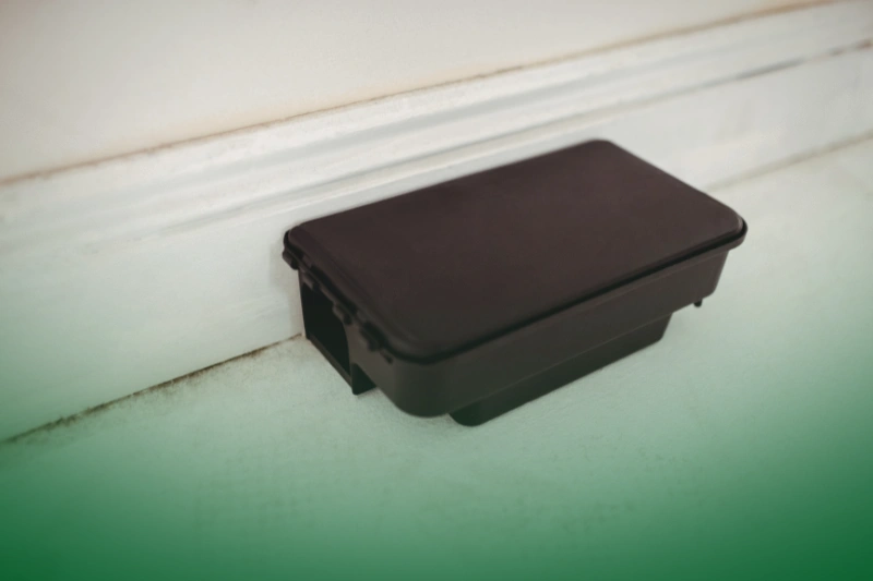 Electronic Pest Control Methods rat bait box at home