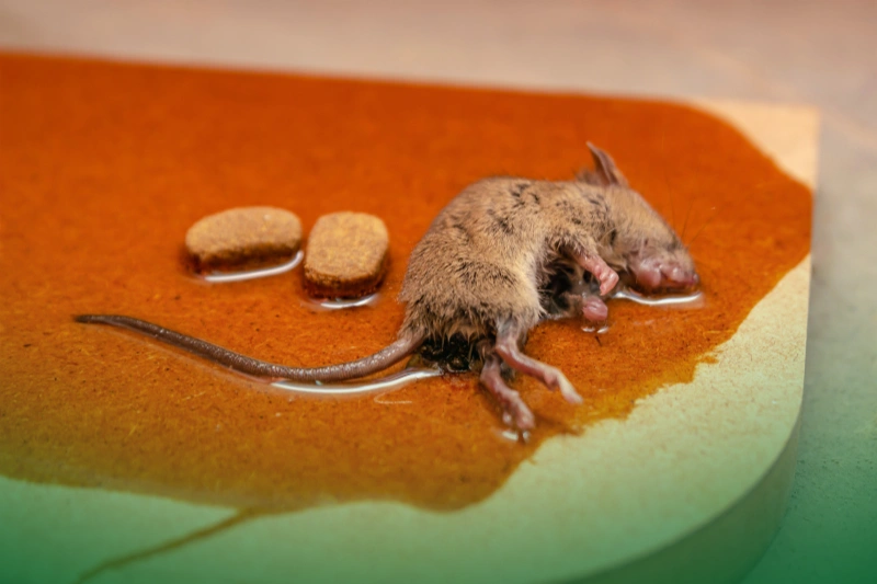 Organic Pest Control Methods trapped rat