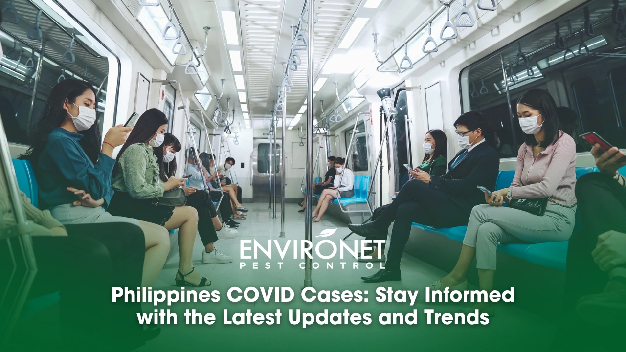 Philippines COVID Cases Stay Informed with the Latest Updates and Trends Crowd of people wearing face mask on a crowded public subway train travel