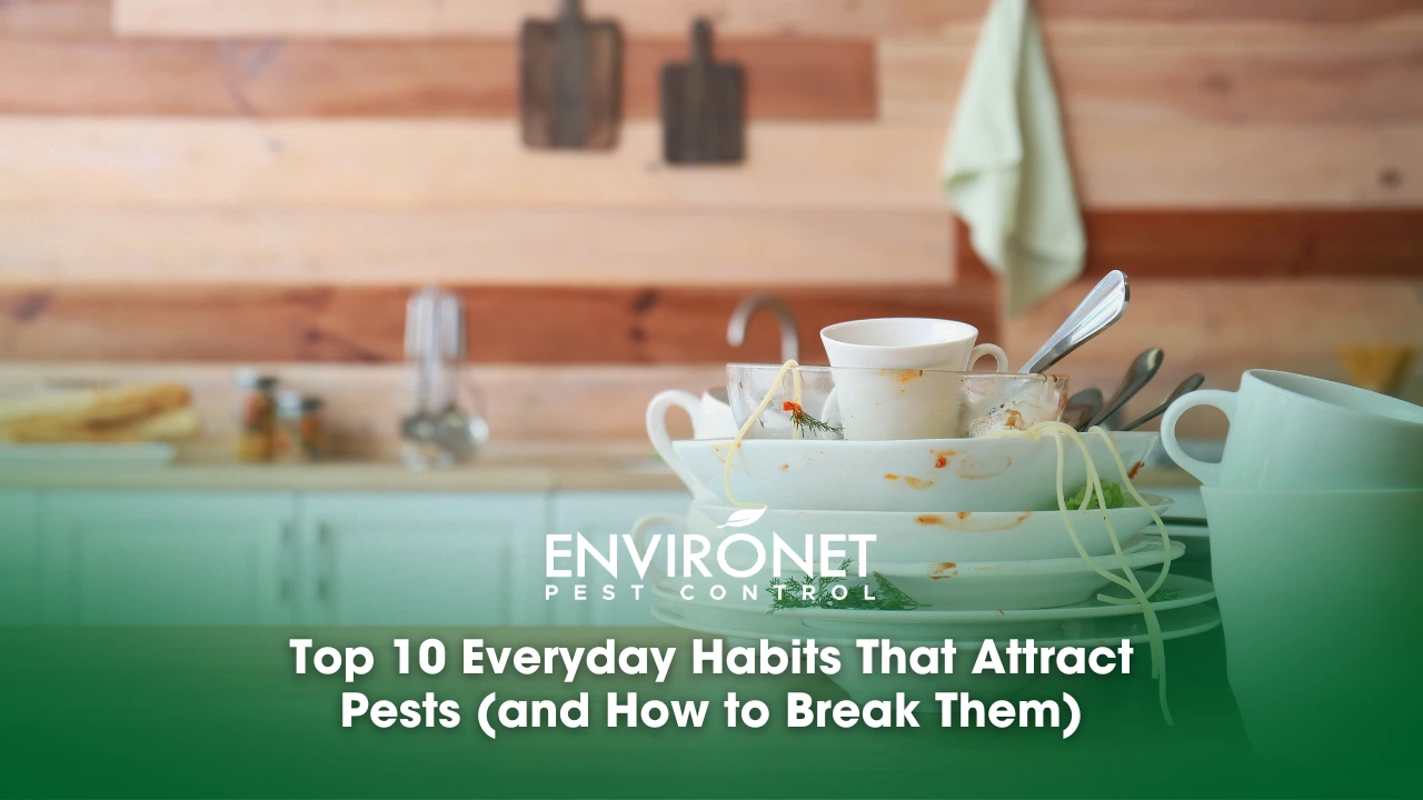 Top 10 Everyday Habits That Attract Pests (and How to Break Them) Habits that attracts pests - a dirty kitchen