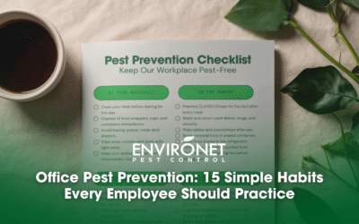 Office Pest Prevention: 15 Simple Habits Every Employee Should Practice